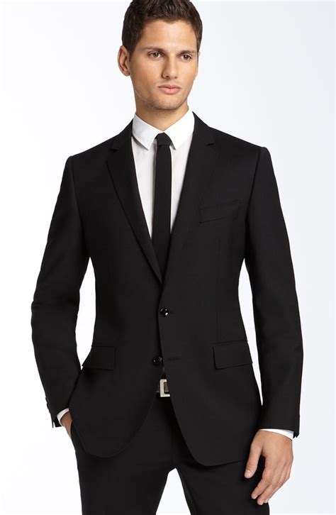 Wool suit Dolce & Gabbana Black size 50 IT in Wool 